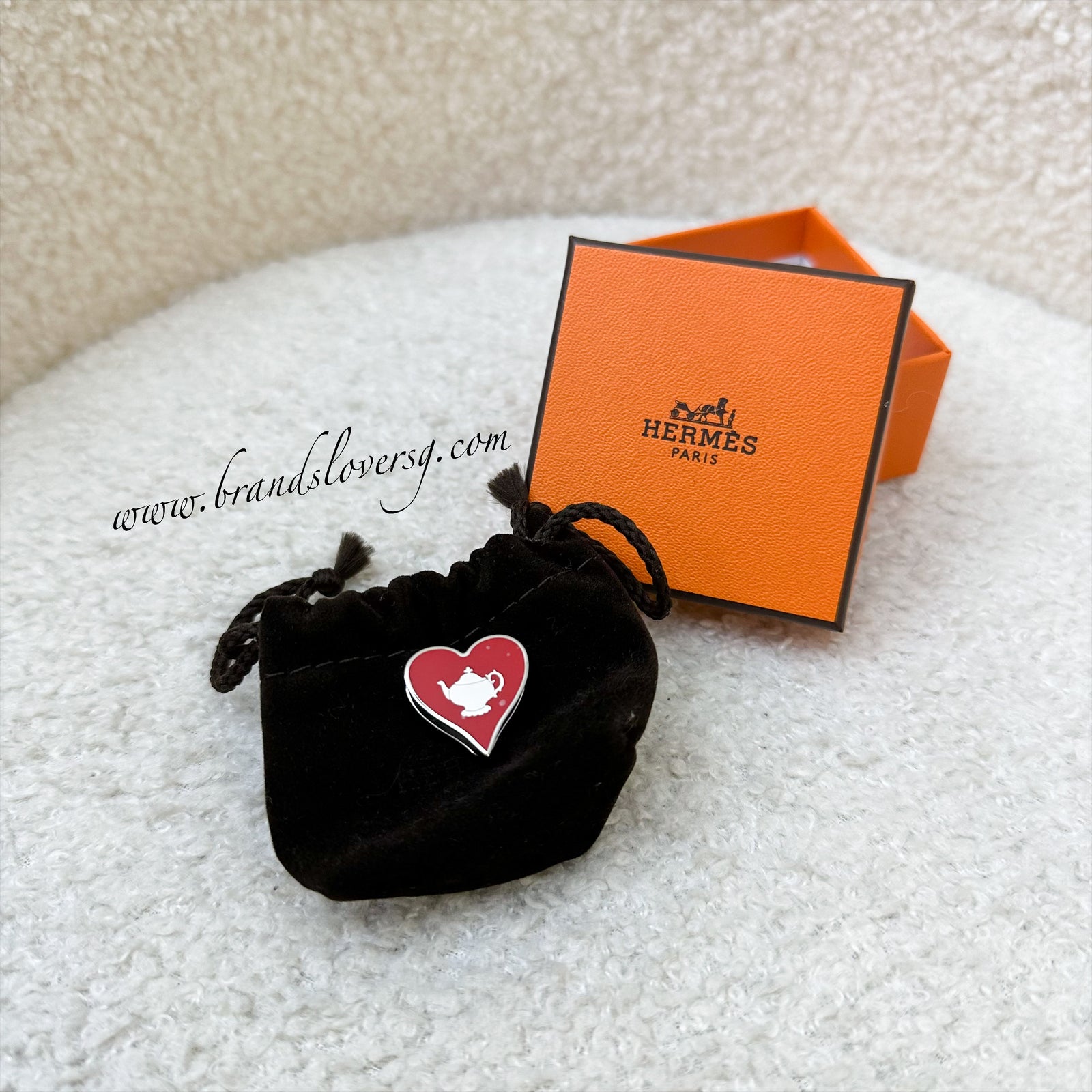 Hermes Tea Time Rouge Twilly Ring Brands Lover