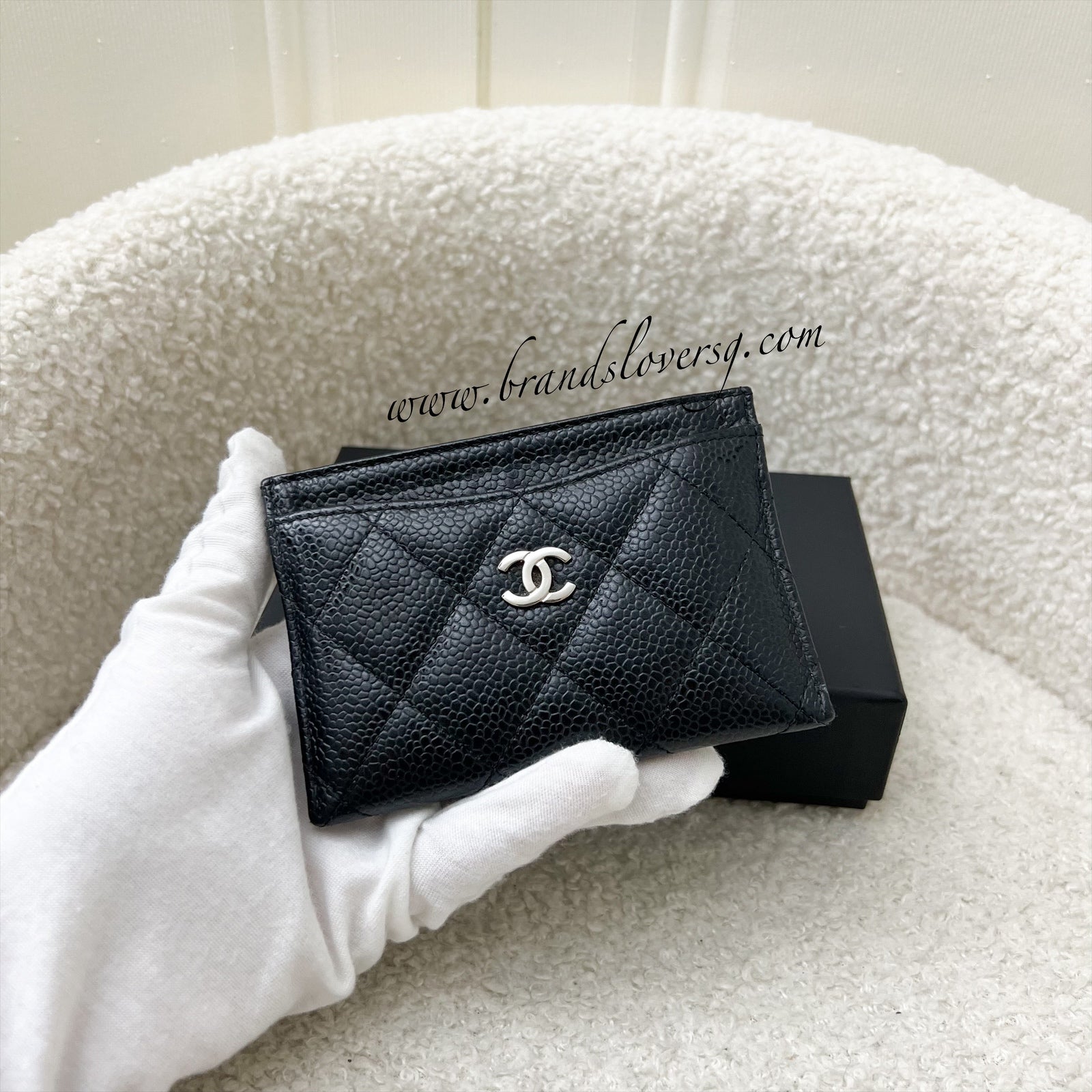 Chanel vip card holder sale