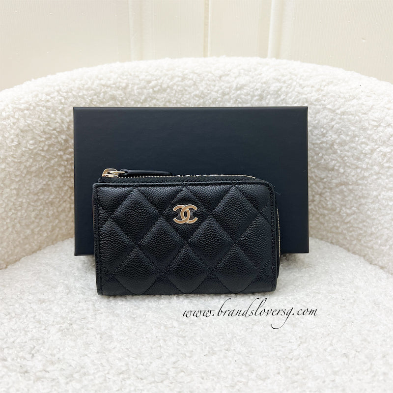 Chanel zipper best sale coin purse