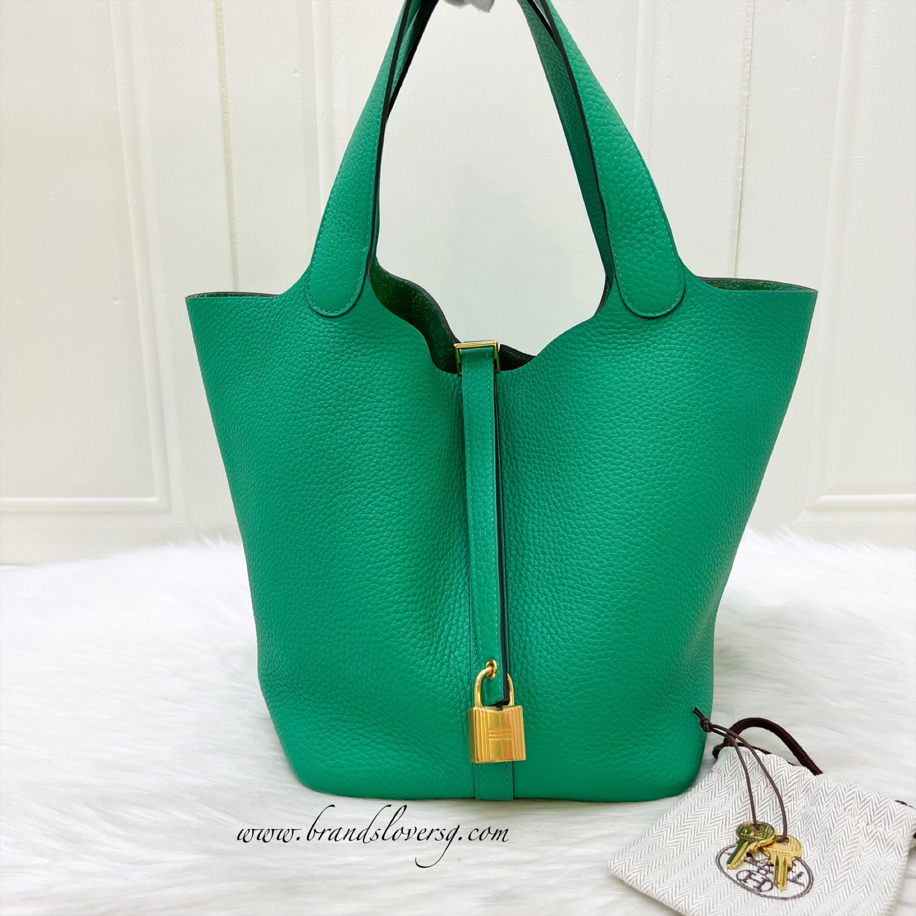 Hermes best sale picotin green