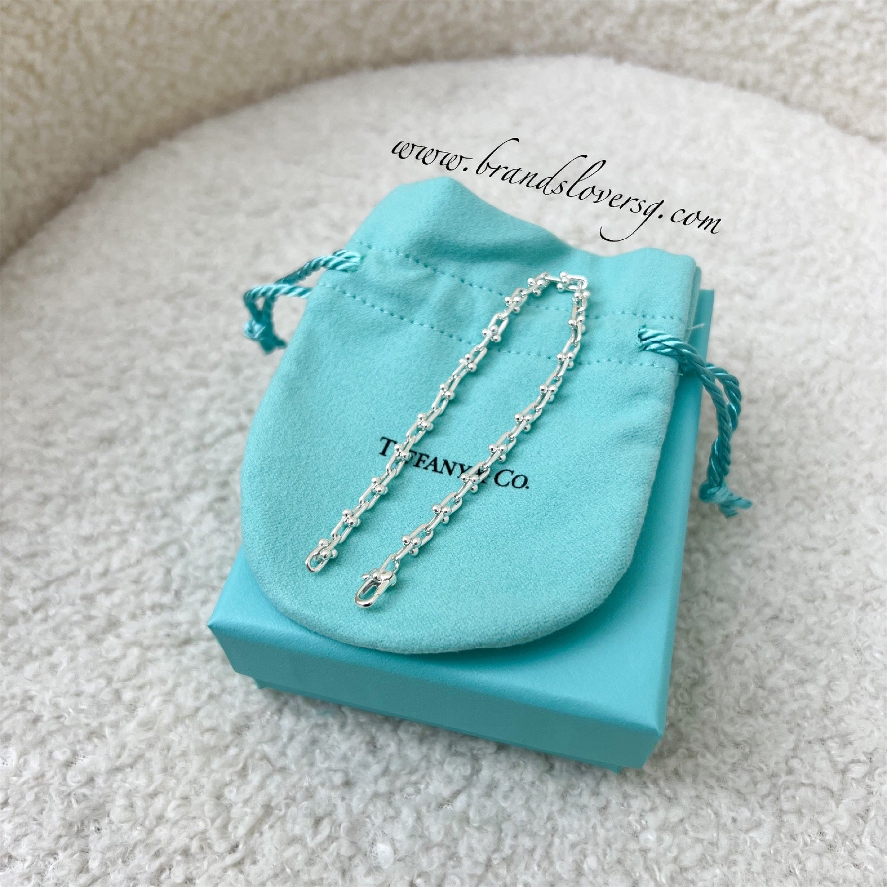 Tiffany micro sale link bracelet