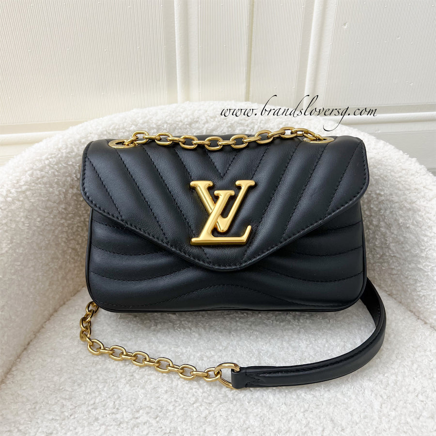 Louis Vuitton Black Calfskin New Wave Camera Bag, myGemma, QA