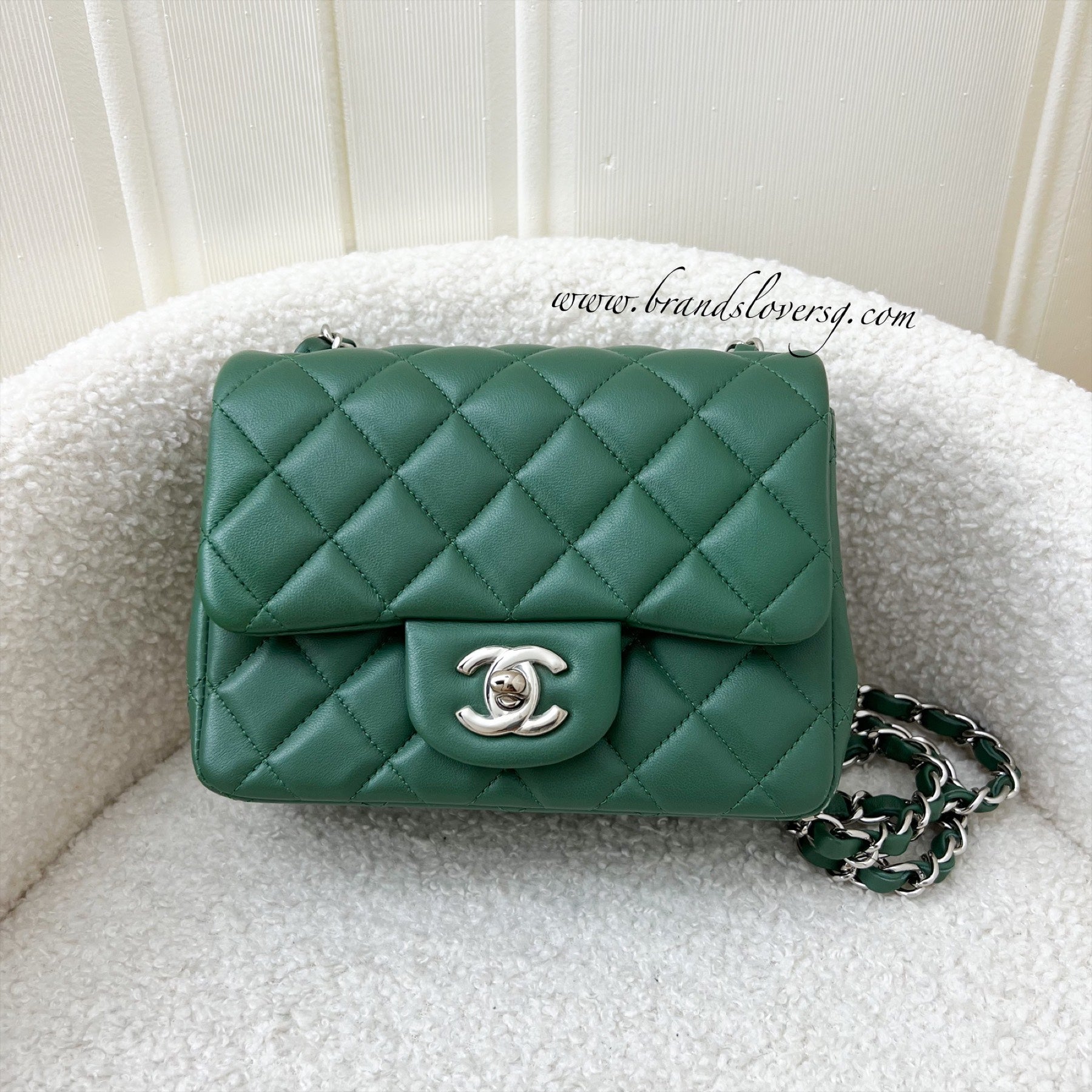 Chanel forest 2025 green bag