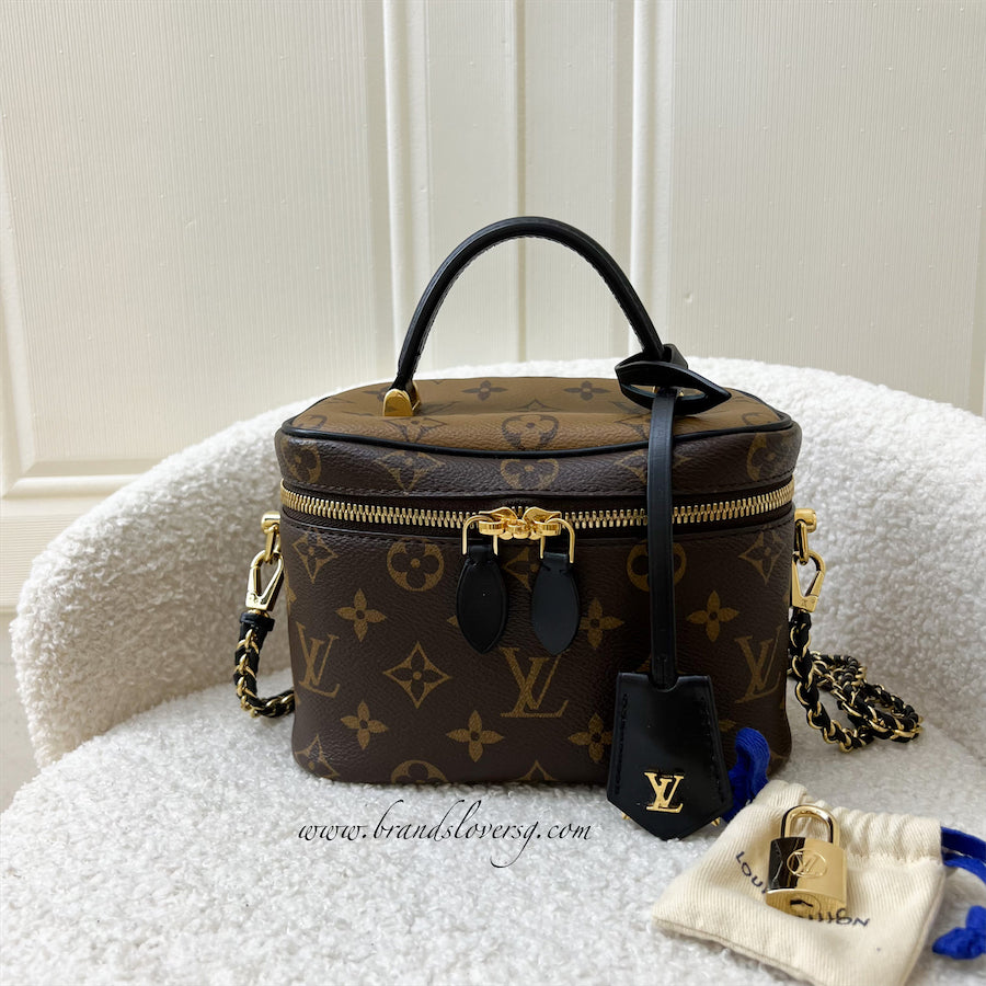 LV Vanity PM in Monogram Canvas and Black Trim with GHW – Brands Lover