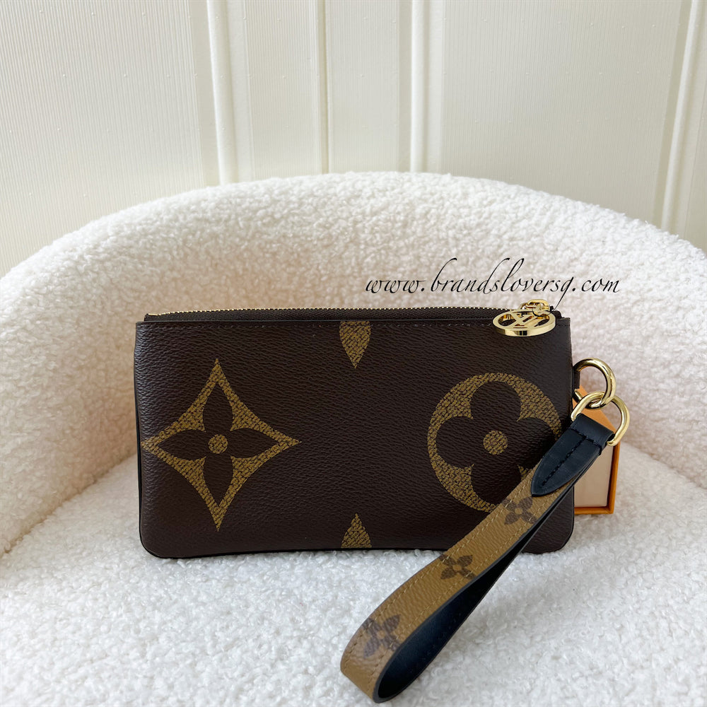 Lv discount wristlet pouch