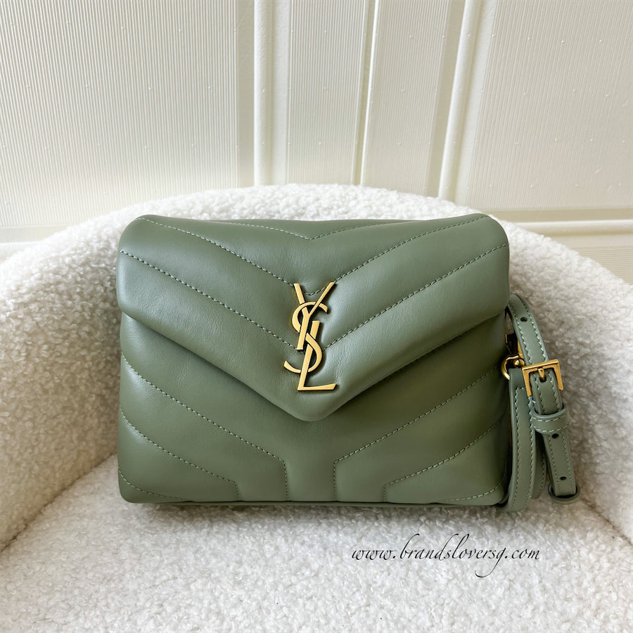 Ysl best sale loulou green