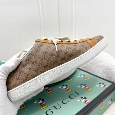 Gucci Disney x Gucci Ace Low Mickey Mouse Beige Sneaker Sz 38