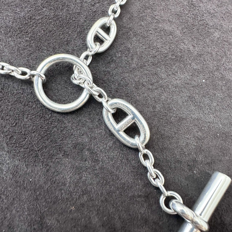 Hermes Farandole Long Necklace 160cm in 925 Sterling Silver