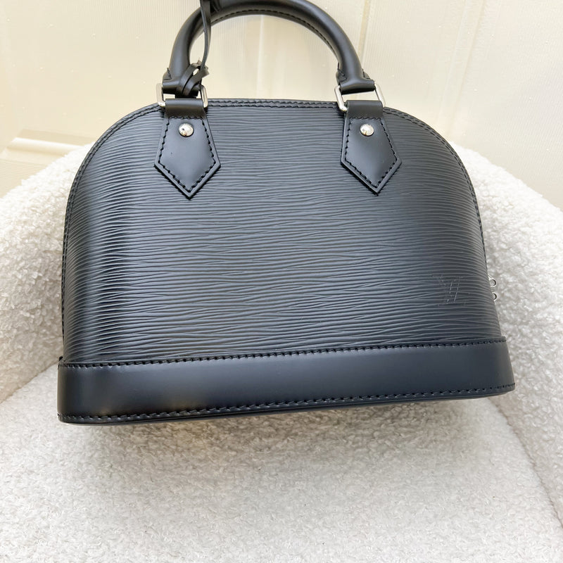 LV Alma BB in Black Epi Leather and SHW