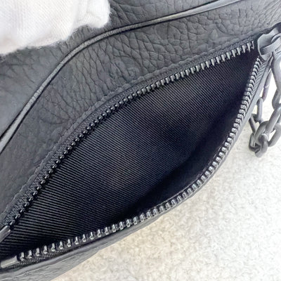 LV Mini Soft Trunk in Black Monogram Embossed Taurillon Calfskin and Black HW