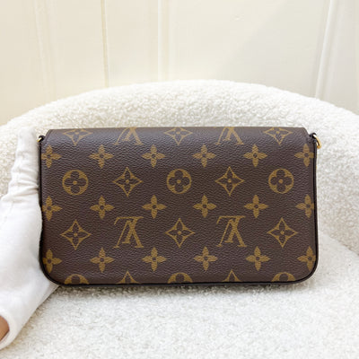 LV Felicie Pochette in Monogram Canvas and GHW