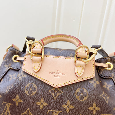 LV Excursion PM Backpack Bag in Monogram Canvas and GHW