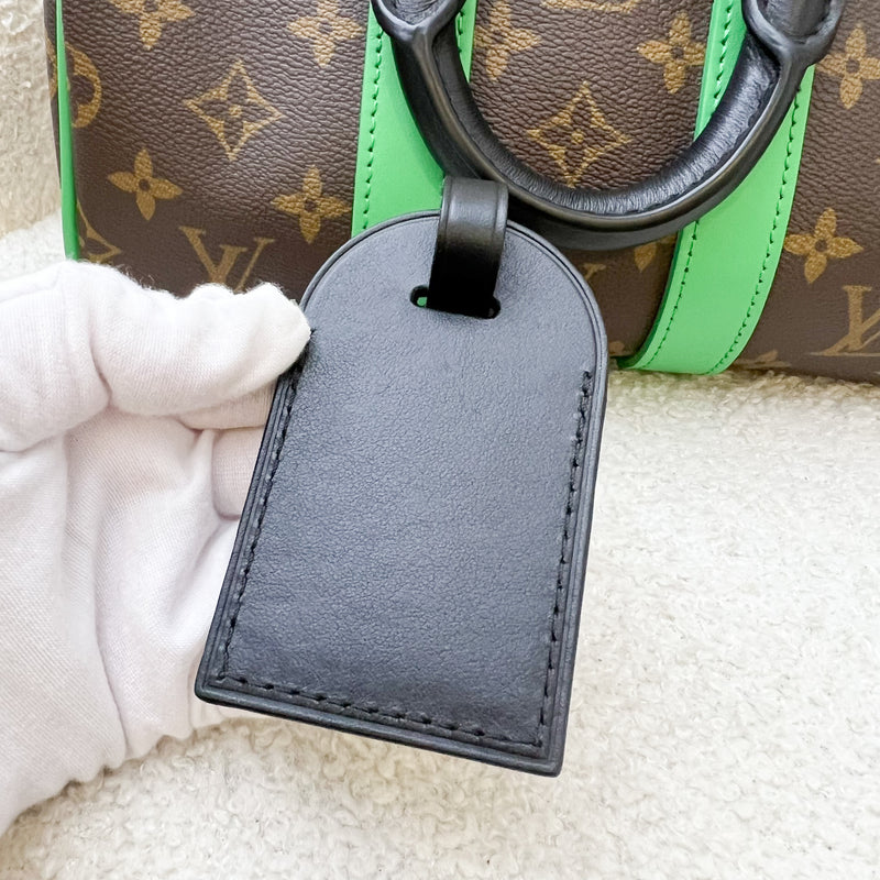 LV Macassar Keepall 25 in Monogram Canvas and Black HW