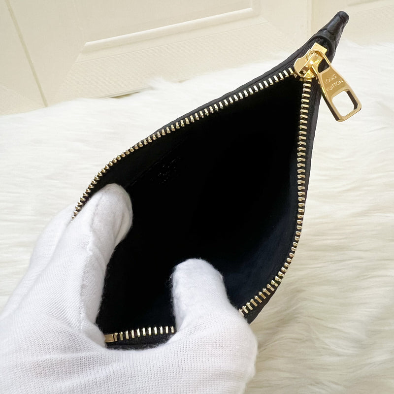 LV Loop Hobo in Black Noir Empreinte Leather and GHW (With Detachable Pouch)