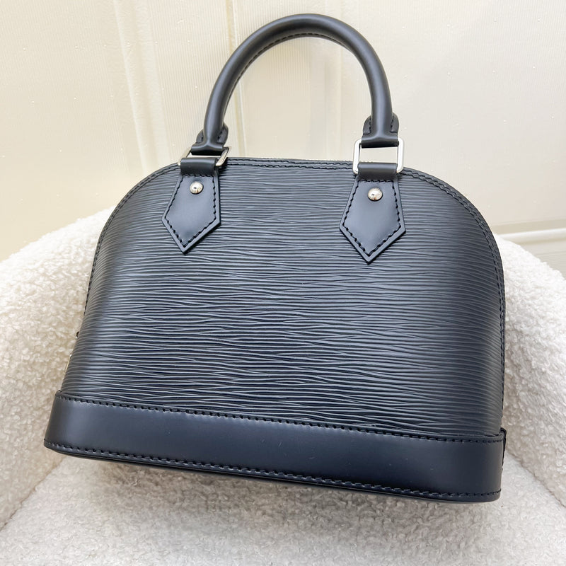 LV Alma BB in Black Epi Leather and SHW