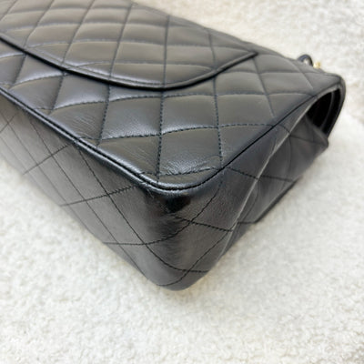 Chanel Medium Classic Flap CF in Black Lambskin and GHW