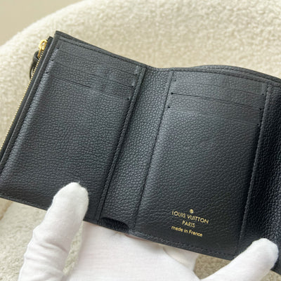 LV Victorine Wallet in Black Empreinte Leather and GHW