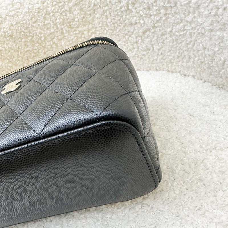 Chanel Classic Small Vanity in Black Caviar and LGHW