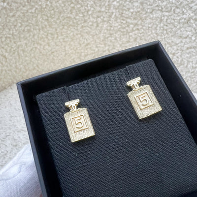 Chanel Mini Perfume Earrings in AGHW