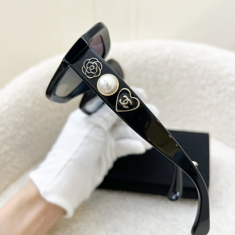 Chanel Camellia / Pearl / Heart Motifs Sunglasses