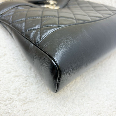 Chanel 31 Mini / Small Bag in Black Shiny Calfskin and LGHW