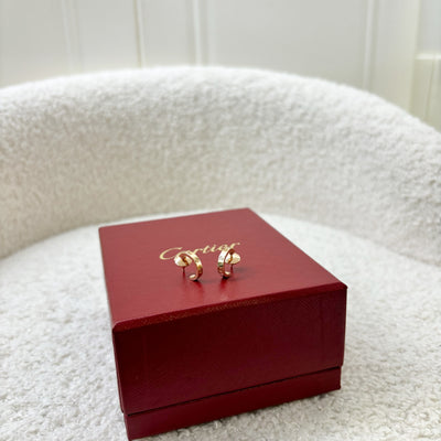 Cartier Love Earrings in 18K Rose Gold