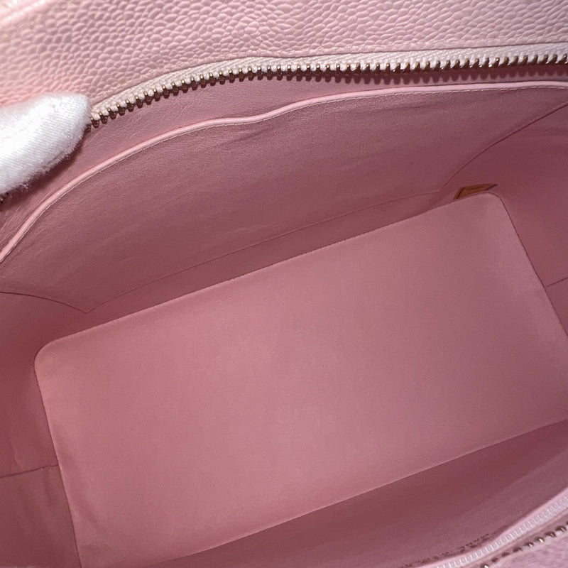 Chanel Vintage Medallion Tote in Sakura Pink Caviar and GHW