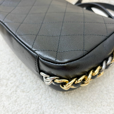 Chanel Casual Trip Flap in Black Calfskin and 3 Tone HW