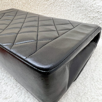 Chanel Medium Vintage Diana Flap in Black Lambskin and 24K GHW