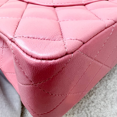 Chanel Medium Classic Flap CF in Pink Lambskin and SHW