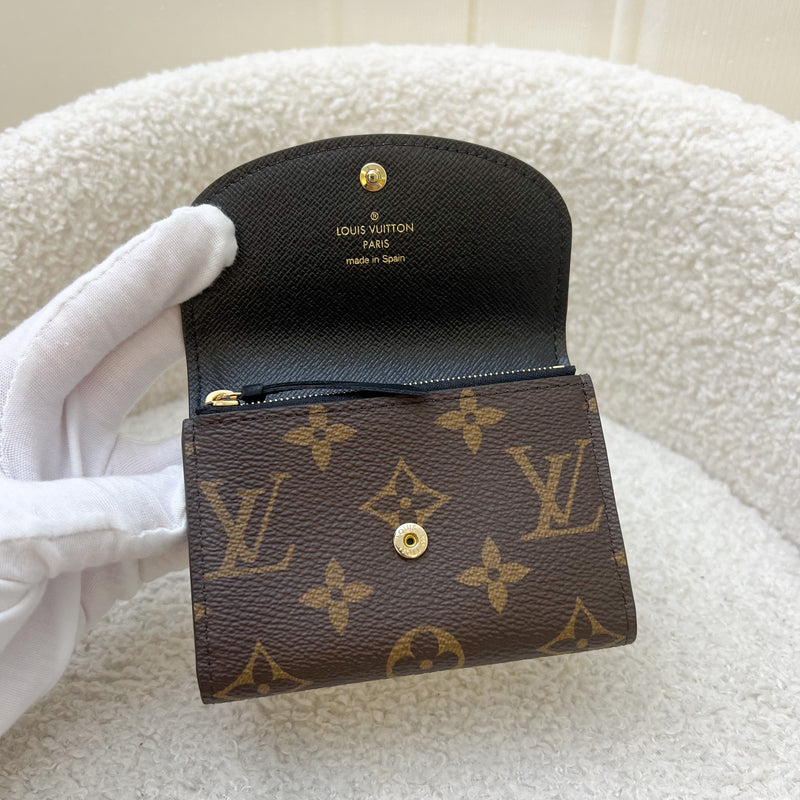 LV Rosalie Coin Purse / Small Wallet in Monogram / Reverse Monogram Canvas and GHW