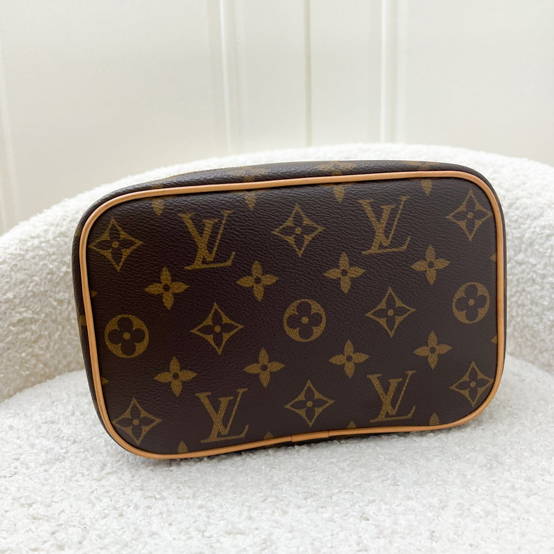 LV Nice Mini Toiletry Pouch in Monogram Canvas GHW