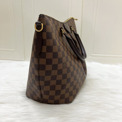 LV Siena GM Bag in Damier Ebene Canvas and GHW