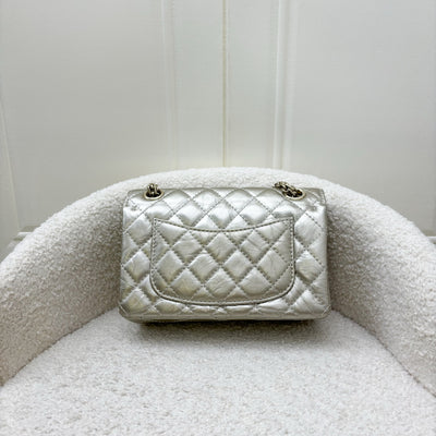 Chanel Classic 2.55 Reissue Mini Flap in 21S Gold Distressed Calfskin LGHW