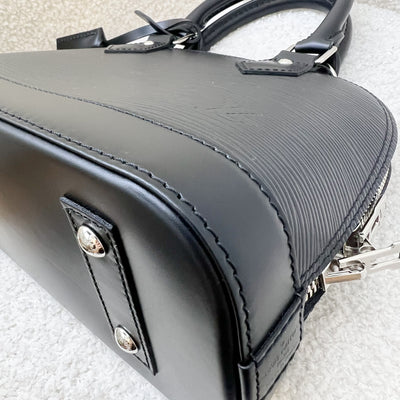 LV Alma BB in Black Epi Leather and SHW