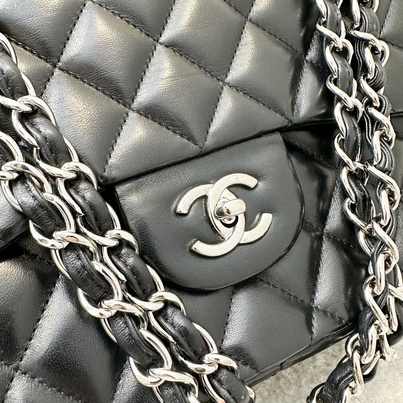 Chanel Jumbo Single Flap SF in Black Lambskin and SHW