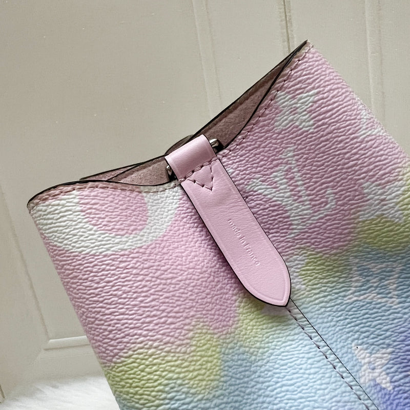 LV Neonoe MM in Pastel Escale Canvas and GHW