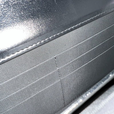 Chanel Classic Wallet on Chain WOC in 21K Iridescent Rainbow Calfskin and SHW