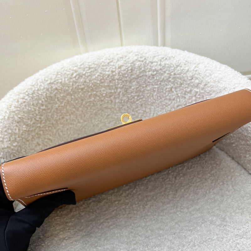 Hermes Kelly Elan in Gold Madame Leather and GHW