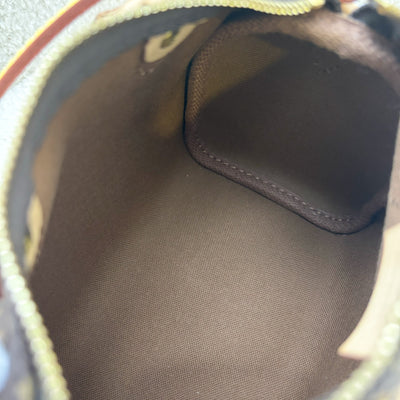 LV Nano Speedy in Monogram Canvas GHW (Non-detachable Strap Version)