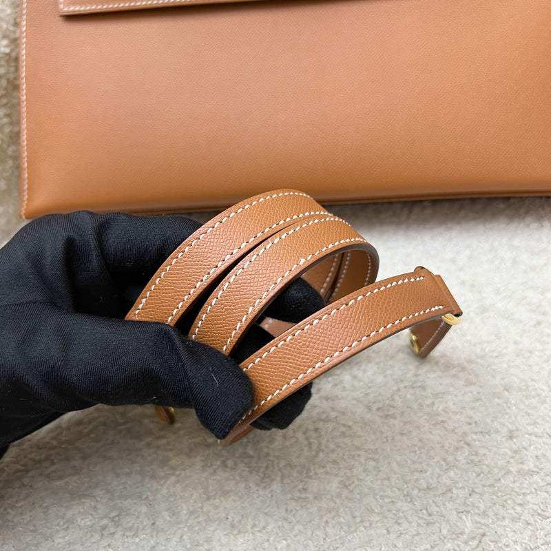 Hermes Kelly Elan in Gold Madame Leather and GHW