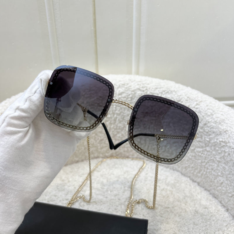 Chanel Chain Around Sunglasses with Chain Retainers
