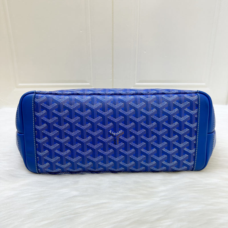 Goyard Artois PM Tote in Sky Blue Signature Canvas