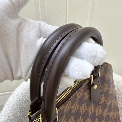 LV Alma PM in Damier Ebene Canvas and GHW