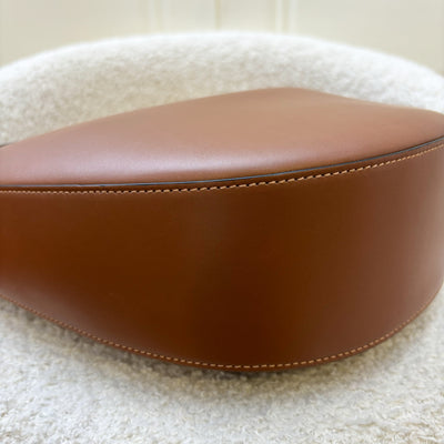 Loewe Luna Shoulder Bag in Tan / Brown Calfskin and GHW