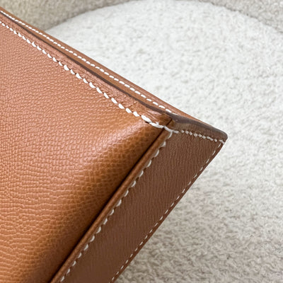 Hermes Kelly Elan in Gold Madame Leather and GHW