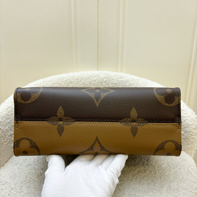 LV Onthego PM in Monogram and Reverse Monogram Canvas and GHW