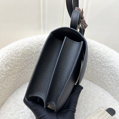 [Stamp K - July 2025] Hermes Constance 18 Mini (Mirror Version) in Noir Black Epsom Leather and Brushed GHW