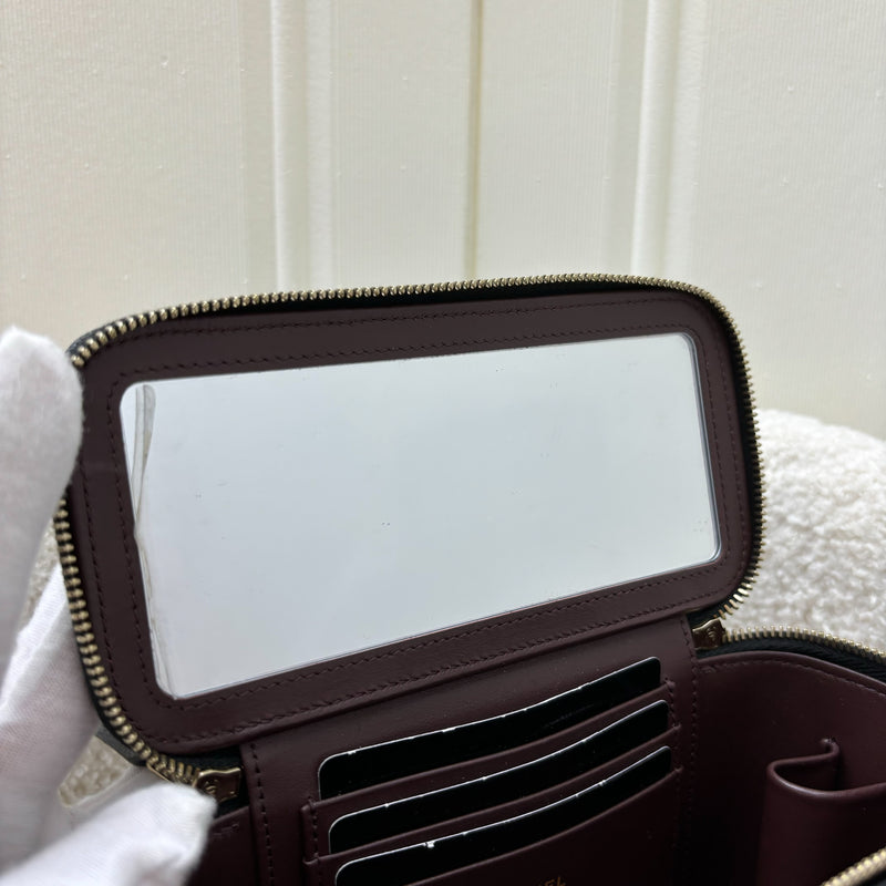 Chanel Classic Small Vanity in Black Caviar and LGHW