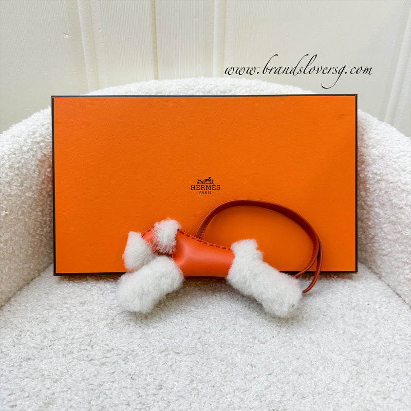 Hermes Budy Charm in Orange